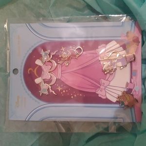 RARE loungefly Cinderella enamal pin set